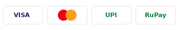 Visa Mastercard UPI RuPay