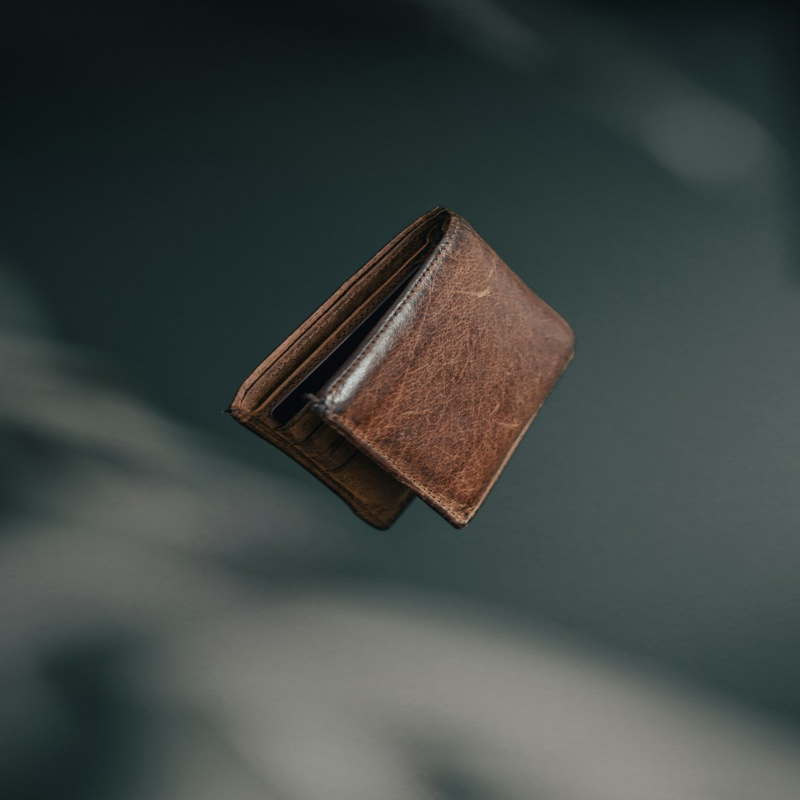Executive Leather Passport & Card Wallet